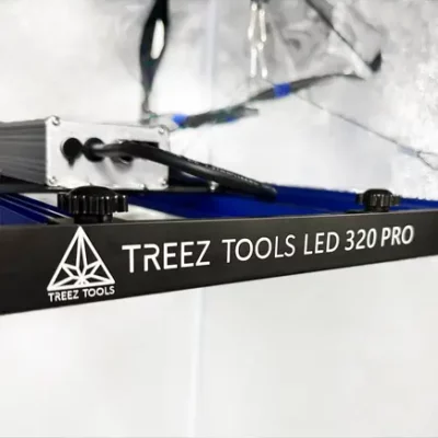 Treez Tools Grow Light LED 320 PRO – Leistungsstarke und energieeffiziente 320W LED Grow Lampe für professionelle Erträge