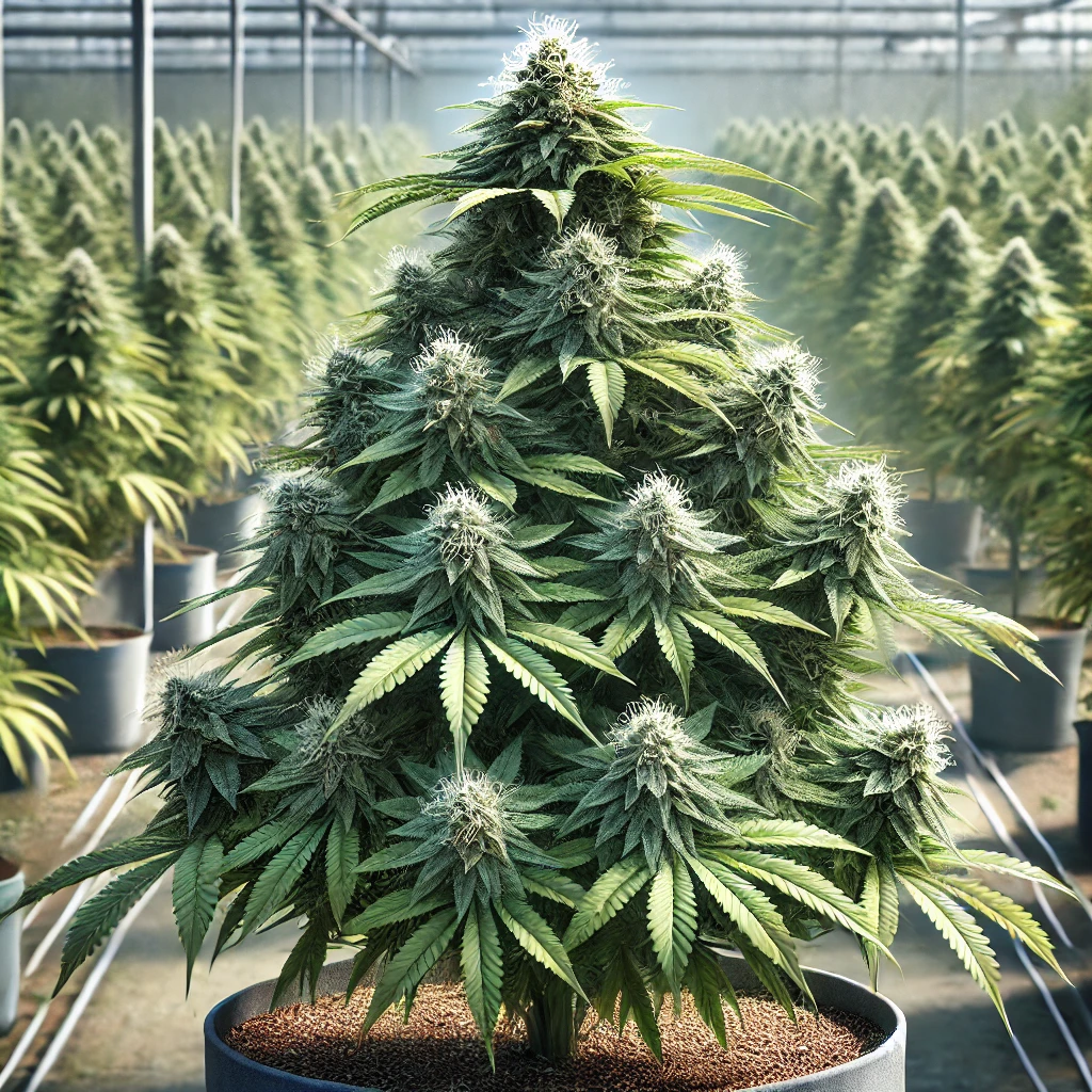 223 Weeks 7 8 Mid Flowering Stage of Cannabis Cultivation